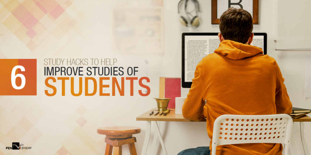 6 Study hacks to help improve studies of students