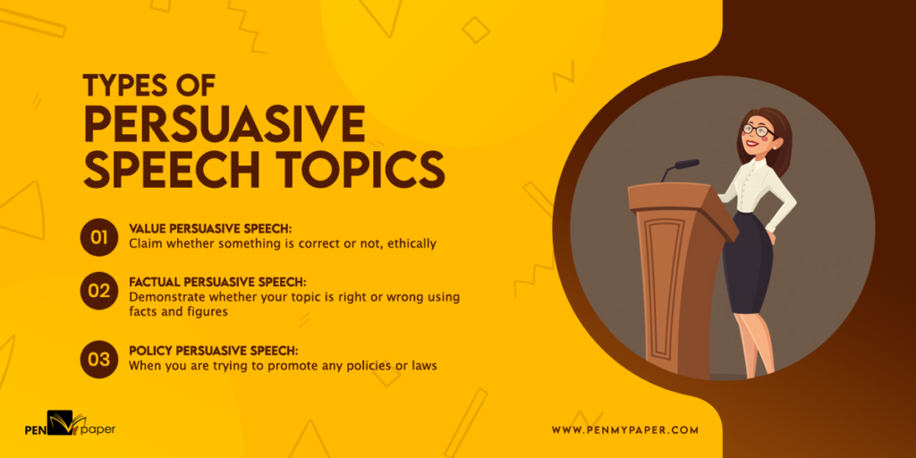 persuasive speeches are